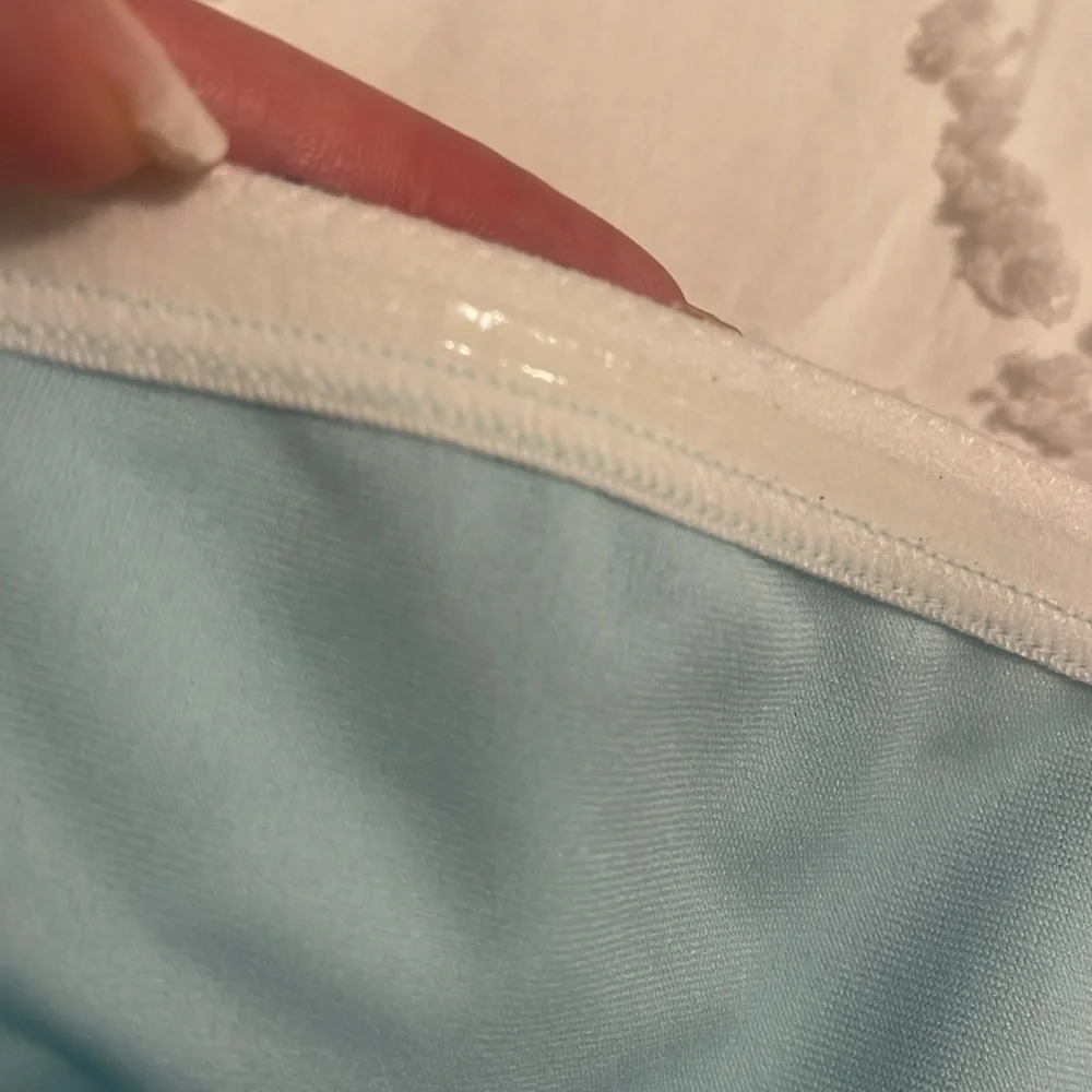 Adidas Multicolor Bandeau swim suit Top only tie dye new - Picture 4 of 5